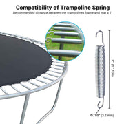 TheLAShop Trampoline Springs Heavy-Duty Galvanized Image