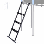 TheLAShop Trampoline Ladder Non-slip 3 Wide-Step 43-inch Image