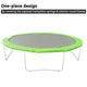 TheLAShop 14 ft Trampoline Pad Replacement Spring Cover Green Image