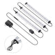 TheLAShop LED Under Cabinet Light Fixtures Bar Kit 3-Pack 11.5" Image