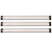 TheLAShop LED Under Cabinet Light Fixtures Bar Kit 3-Pack 11.5", Warm White Image