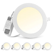 TheLAShop 12W 6ct/pk Recessed SMD LED Downlight Ceiling Light Image