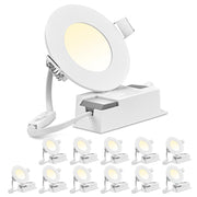 TheLAShop 3W SMD LED Downlight Ceiling Recessed Light Fixture 12-Pack Image