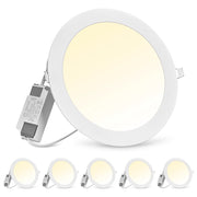 TheLAShop 18W SMD LED Downlight Ceiling Recessed Light Fixture White 12ct Image