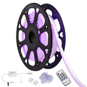 TheLAShop 50ft Neon Rope Light Outdoor Waterproof Remote Control Purple Image