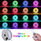 TheLAShop 100ft Flexible Waterproof Neon Light App & RF Remote Color Changing Image