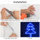 TheLAShop 100ft Flexible Waterproof Neon Light App & RF Remote Color Changing Image