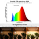 TheLAShop Full Spectrum LED Grow Light for Indoor Plants with Timer 4-Strips Image