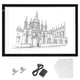 TheLAShop A2 Tracing Light Box Dimmable Drawing Stencil Board 23" Image