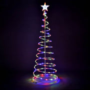 TheLAShop 5ft LED Spiral Christmas Tree USB Powered, RGB, 1ct/pk Image