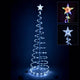 TheLAShop 6ft LED Lighted Spiral Christmas Tree Battery Operated Image