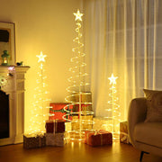 TheLAShop Set(3) LED Spiral Christmas Trees USB Powered Image