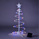 TheLAShop 2ft Lighted Spiral Christmas Tree Solar Operated, RGBY Image