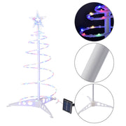 TheLAShop 2ft Lighted Spiral Christmas Tree Solar Operated Image