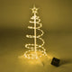 TheLAShop 2ft Lighted Spiral Christmas Tree Solar Operated, Warm White Image