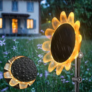 TheLAShop Solar Yard Light Sunflower with Stake Outdoor Waterproof RGB Image