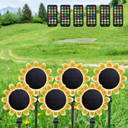 TheLAShop 6x Solar Light Outdoor Color Changing Landscape Path Light Image