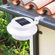 TheLAShop Solar Powered Door Gutter Safety LED Lighting w/ Bracket, White Image