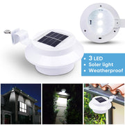 TheLAShop Solar Powered Door Gutter Safety LED Lighting w/ Bracket Image