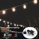 TheLAShop Outdoor Solar String Light Xmas Waterproof 15Bulbs 48ft Image