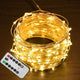 TheLAShop Copper String Light w/ Remote Fairy Light 66ft Image