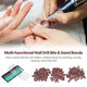 TheLAShop Manicure Pedicure Nail Drill 300 Sanding Bands & 30 Drill Bits Image