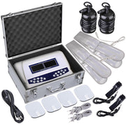 TheLAShop 8 Modes Ion Detox Foot Spa Machine Set Dual-User Colored LCD Image