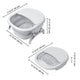 TheLAShop Collapsible Foot Bath Basin Soaking Tub with Cover Image