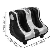 TheLAShop 3in1 Foot Leg Massager Heat Kneading Rolling Calf Ankle Image