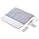 TheLAShop Electric Foot Warmer Heating Pad 22x20" Gray Image