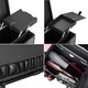 TheLAShop Aluminum Rolling Barber Case Hair Stylist Case w/ Handle Mirror Image