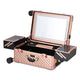 TheLAShop Artist Studio Rolling Makeup Travel Vanity Case w/ Light 15x10x23" Image