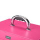 TheLAShop Rolling Makeup Case Nail Artist Case with Drawers Pink Image