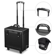 TheLAShop Rolling Hair Stylist Case Barber Case w/ Appliance Holder Image