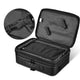 TheLAShop 17in. Black Quilted Makeup Train Case 1200D Image