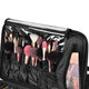 TheLAShop 17in. Black Quilted Makeup Train Case 1200D Image