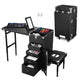 TheLAShop Rolling Makeup Station Hair Nail Workstation Drawers, Stool Design Image