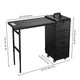 TheLAShop Makeup Station Detachable Nail Tech Table with Slide Drawers Image