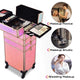 TheLAShop Pro 4in1 Rolling Makeup Case Cosmetic Trolley w/ Key Lock Image