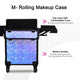 TheLAShop Mermaid Rolling Makeup Case Set(3) Image