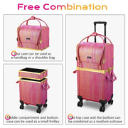 TheLAShop Rolling Makeup Case Hairstylist Case on Wheels Image