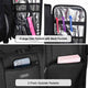 TheLAShop Rolling Makeup Case with Compartments Foldable Removable Trolley Image