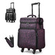 TheLAShop Rolling Makeup Hair Stylist Travel Case 2-Tier 15x12x24 in Image