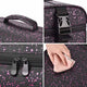 TheLAShop Rolling Makeup Hair Stylist Travel Case 2-Tier 15x12x24 in Image