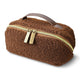 TheLAShop Large Cosmetic Bag Brush Holder with Compartments, Brown Image