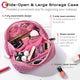 TheLAShop Large Cosmetic Bag Brush Holder with Compartments Image