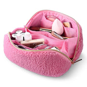 TheLAShop Large Cosmetic Bag Brush Holder with Compartments Image