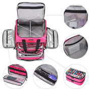 TheLAShop 16" Nail Polish Organizer & Nail Dryer Storage Triple-Layer Image