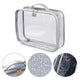 TheLAShop Glitter Clear Makeup Bag Set(2x) Waterproof Image