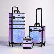 TheLAShop Mermaid Rolling Makeup Case Set(3) Image